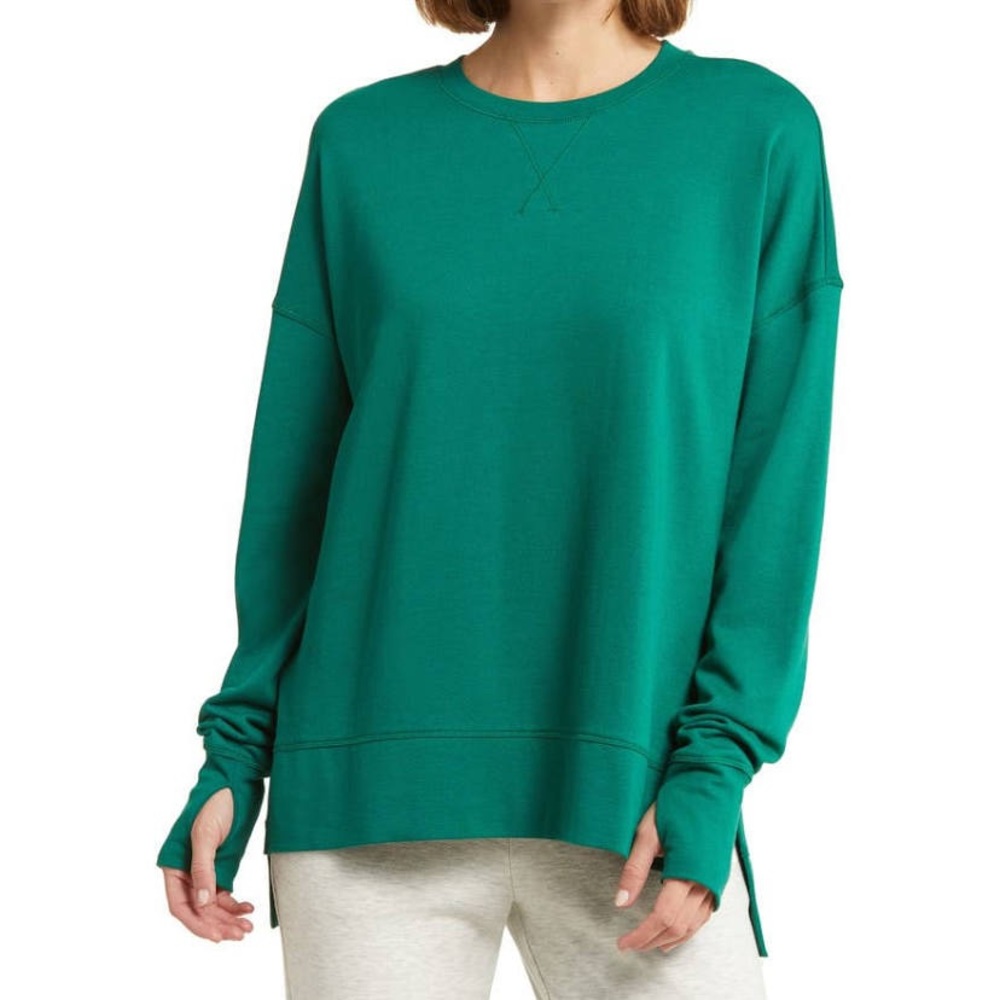 Sweaty Betty “after class” sweatshirt green S